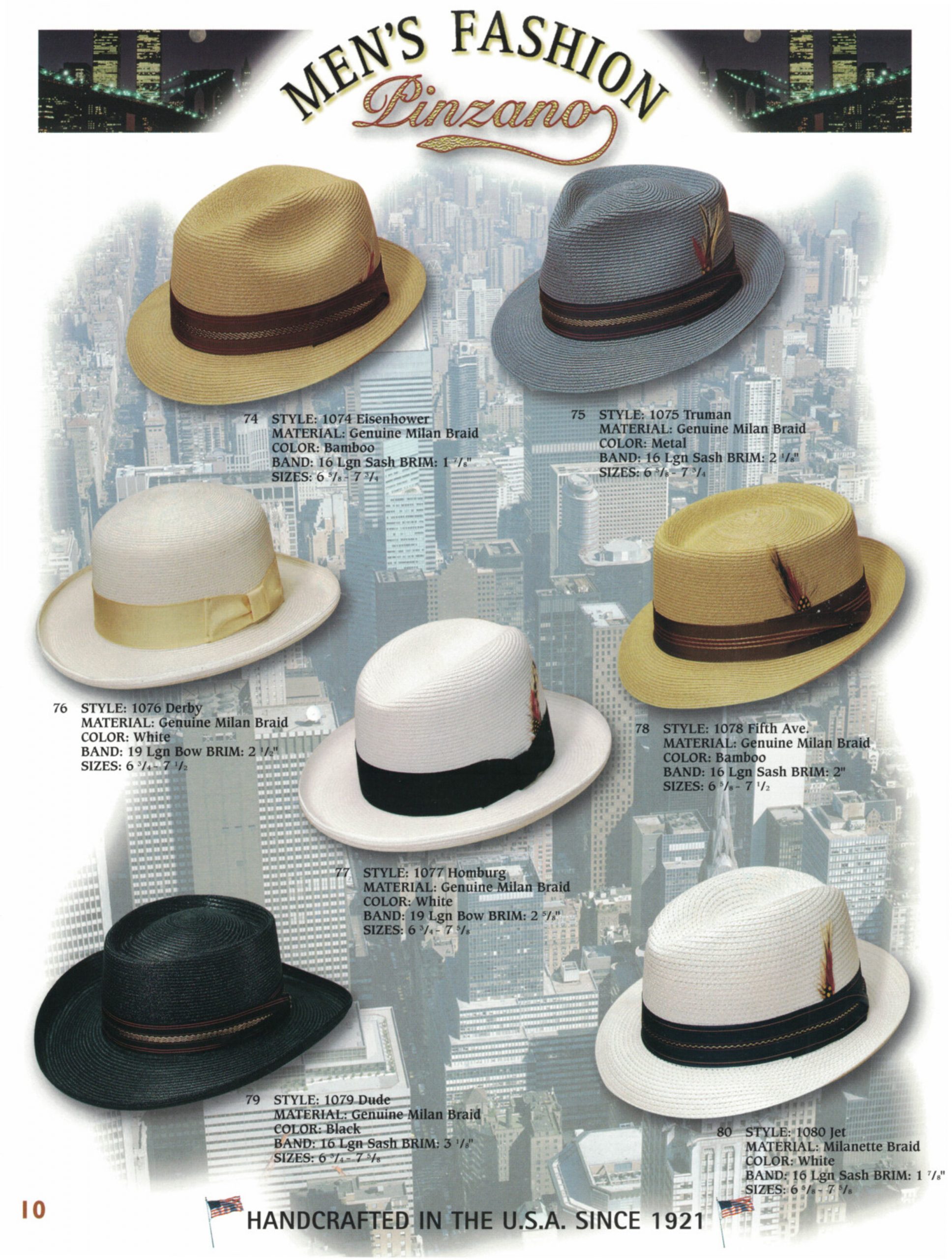 Ozark Hat Co. catalog page 10